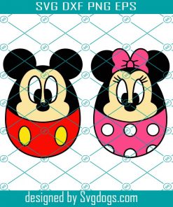 Mouse Happy Easter Svg, Cartoon Svg, Mouse Svg, Mickey Svg Bundle, Disney Svg