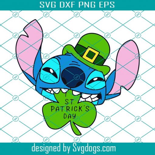 St Patricks Day Svg, St Patricks Svg, Shamrock Svg, Clover Svg, Lucky Clover Svg, St Patricks Shirt Svg, Stitch Svg