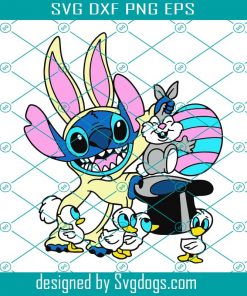 Stitch svg, Easter svg, Bunny Svg, Easter Bunny Svg, Easter Egg Svg, Easter Layered Svg, Easter Bunny Stitch Hunting Egg Svg