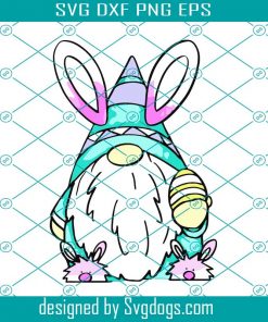 Bunny Gnomes With Rabbit Ears Svg, Easter Day Svg, Easter Svg, Bunny Svg