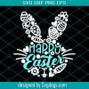 Cute Bunny Happy Easter Day Svg, Easter Day Svg, Easter Bunny Svg