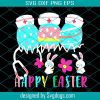 Cute Easter Bunny Face Svg, Easter Day Svg, Happy Easter Svg, Bunny Svg