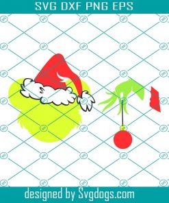 Grinch Mickey Christmas Svg, Grinch Face Svg, Grinch Hand Keeping Ball Svg, Grinch Svg, Christmas Svg, The Grinch Christmas Svg