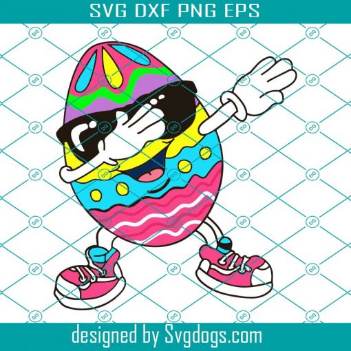 Easter Dabbing Egg Svg, Easter Day Svg, Easter Svg, Dabbing Egg Svg