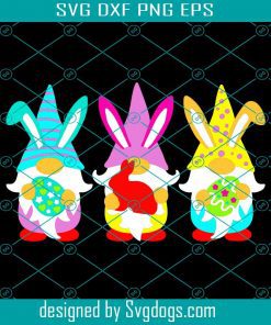 Easter Gnome Bunny Svg, Easter Svg, Easter Gnome Svg, Gnome Svg