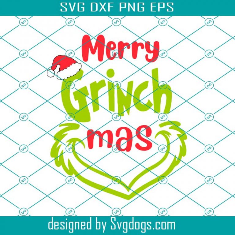 Merry Grinch Mas Svg, Merry Grinchmas Svg, Grinch Christmas Svg, Grinch ...