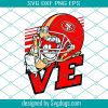 Love Dallas Cowboys NFL Svg, Sport Svg, Love Svg, Dallas Cowboys Svg