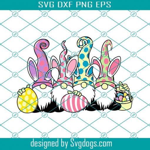 Gnomies Easter Svg, Easter Svg, Easter Day Svg, Happy Easter Svg