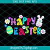 Happy Easter Sleepy Snoopy Svg, Easter Day Svg, Easter Svg, Snoopy Svg