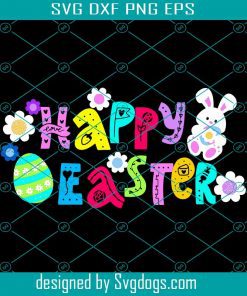 Happy Easter Svg, Easter Day Svg, Easter Svg, Happy Easter Svg