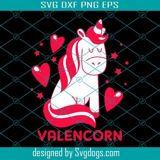 Valentine Unicorn Svg, Valentine Svg, Unicorn Svg, Unicorn Valentine Svg