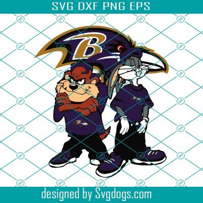 Looney Tunes Hip Hop Baltimore Ravens Svg, Sport Svg, Baltimore Svg ...