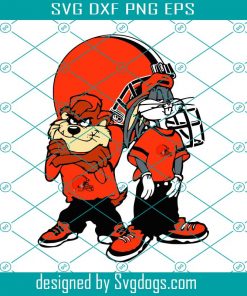 Looney Tunes Hip Hop Cleveland Browns Svg, Sport Svg, Cleveland Svg