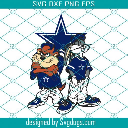 Looney Tunes Hip Hop Dallas Cowboys Svg, Sport Svg, Dallas Cowboys Svg