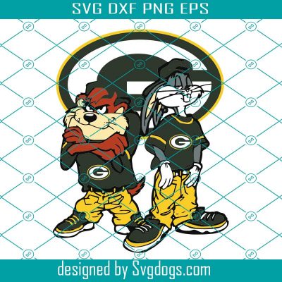 Looney Tunes Hip Hop Green Bay Packers Svg, Sport Svg, Green Bay Svg ...