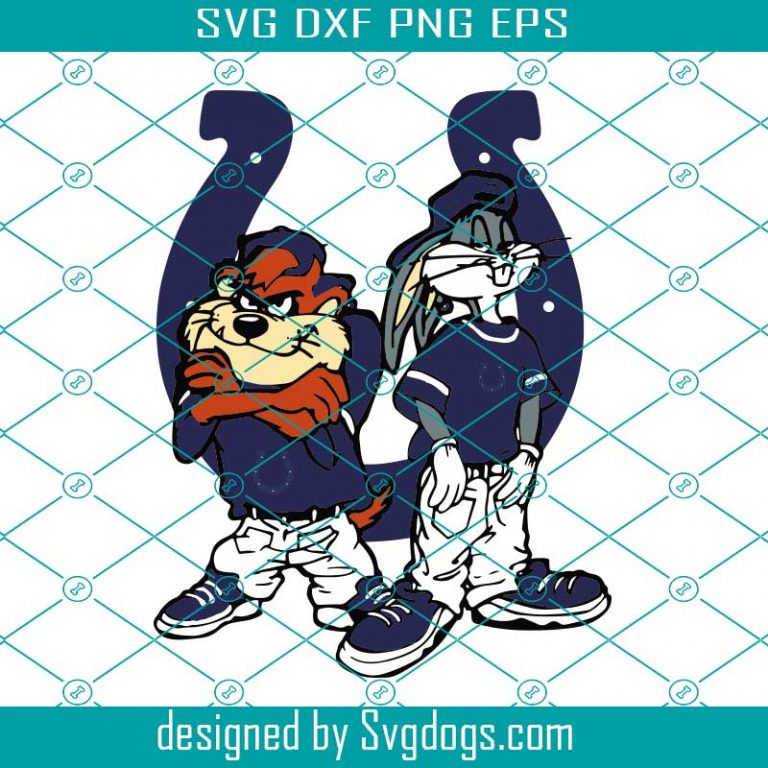 Looney Tunes Hip Hop Indianapolis Colts Svg, Sport Svg, Indianapolis ...