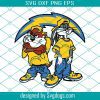 Looney Tunes Hip Hop Los Angeles Rams Svg, Sport Svg, Los Angeles Svg