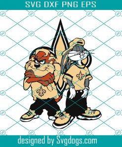 Looney Tunes Hip Hop New Orleans Saints Svg, Sport Svg, New Orleans Svg