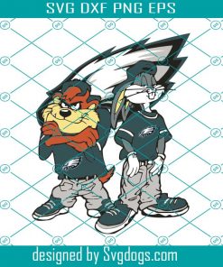 Looney Tunes Hip Hop Philadelphia Eagles Svg, Sport Svg, Philadelphia Svg