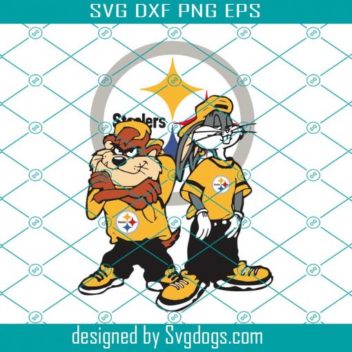 Looney Tunes Hip Hop Pittsburgh Steelers Svg, Sport Svg, Pittsburgh Svg