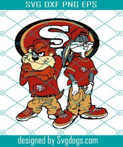 Looney Tunes Hip Hop San Francisco 49ers Svg, Sport Svg, San Svg