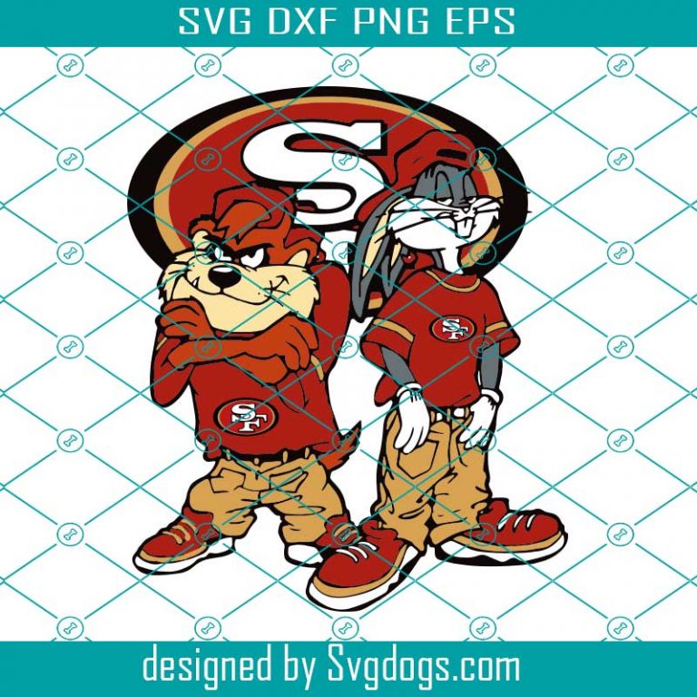 Looney Tunes Hip Hop San Francisco 49ers Svg, Sport Svg, San Svg ...