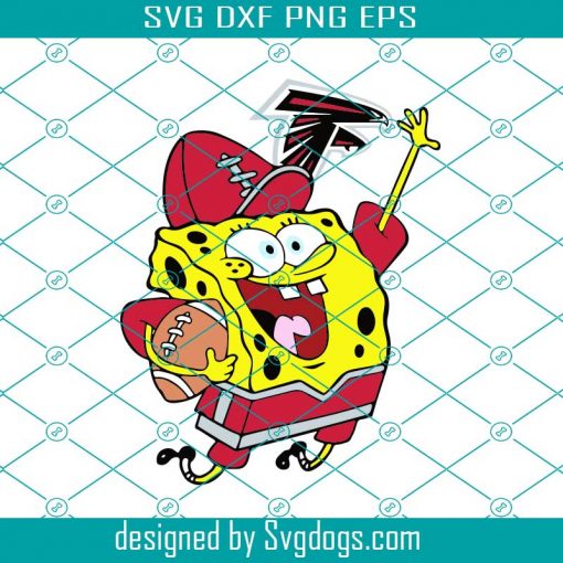 Atlanta Falcons Football Spongebob Svg, Sport Svg, Atlanta Falcons Svg, Falcons Football Team, Falcons Svg, Falcons NFL Svg, Atlanta NFL Svg, Super Bowl Svg, Football Svg