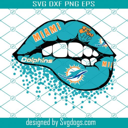 Miami Dolphins Svg, Nfl Svg, Football Svg, Football Logo Svg, Nfl ...