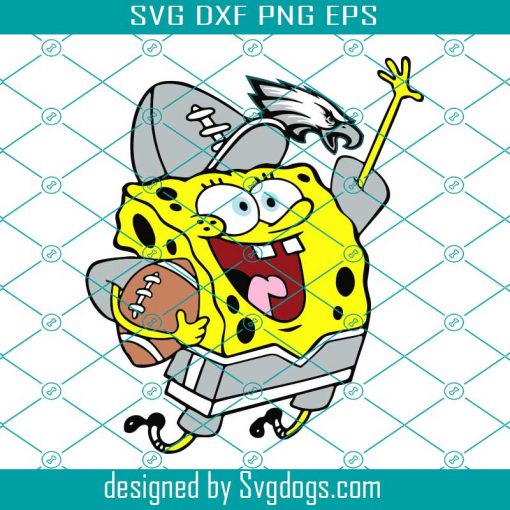 Philadelphia Eagles Football Spongebob Svg, Sport Svg, Philadelphia Svg, Eagles Football Team Svg, Eagles Svg, Philadelphia Eagles Svg, Super Bowl Svg, Philadelphia Football Svg