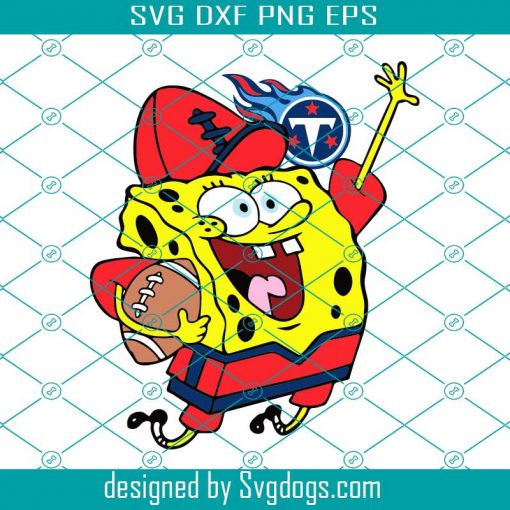 Tennessee Titans Football Spongebob Svg, Sport Svg, Tennessee Titans Svg, Titans Football Team, Titans Svg, Tennessee Svg, Super Bowl Svg, NFL Teams, Football Svg