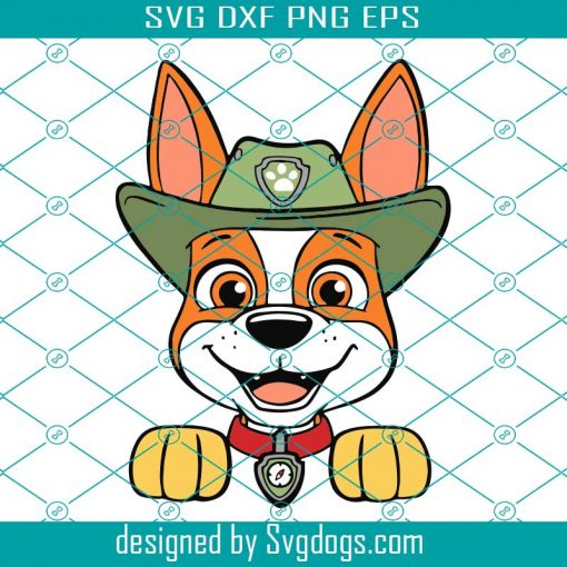 Tracker Svg, Tracker Layered Svg,. Paw Patrol Svg