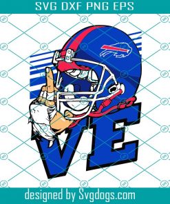 Love Buffalo Bills NFL Svg, Sport Svg, Love Svg, Buffalo Bills Svg