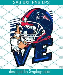Love New England Patriots NFL Svg, Sport Svg, Love Svg, New England Svg