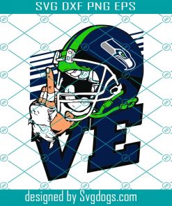 Seattle Seahawks Svg, Nfl Svg, Football Svg, Football Logo Svg