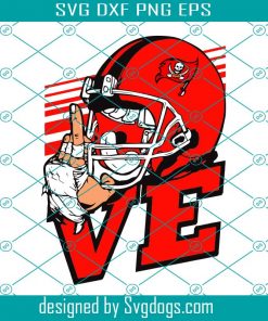 Love Tampa Bay Buccaneers NFL Svg, Sport Svg, Love Svg, Tampa Bay Svg