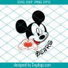 Mickey Loves Bengals Svg, Sport Svg, Cincinnati Bengals Svg, Disney Svg