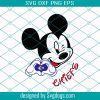 Mickey Loves Colts Svg, Sport Svg, Indianapolis Colts Svg, Disney Svg