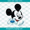 Mickey Loves Packers Svg, Sport Svg, Green Bay Packers Svg, Disney Svg