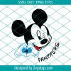 Mickey Loves Packers Svg, Sport Svg, Green Bay Packers Svg, Disney Svg