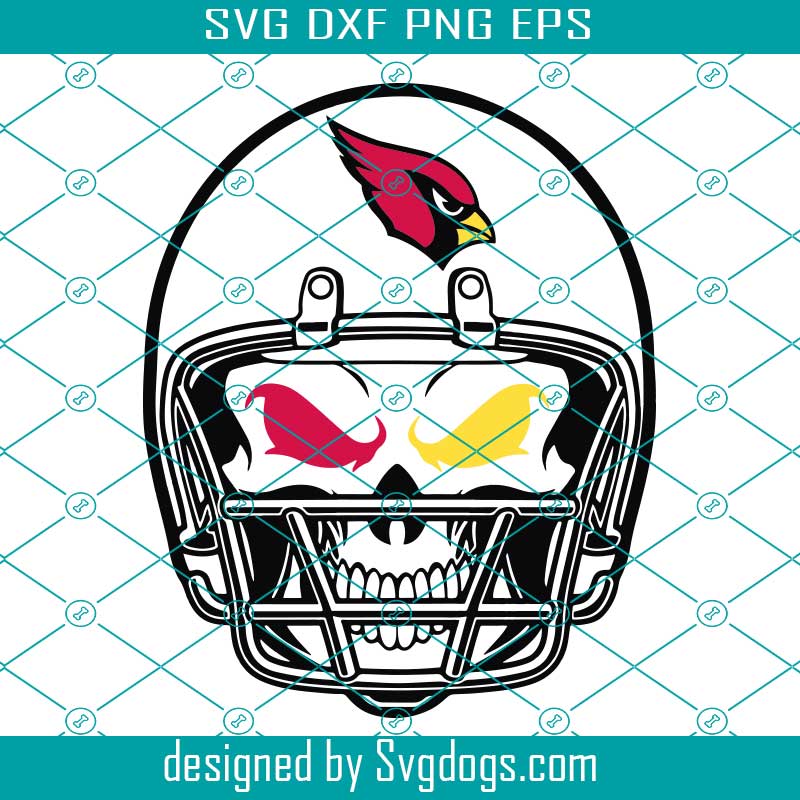 Arizona Cardinals Helmet Logo svg  Creative Design Maker –  Creativedesignmaker