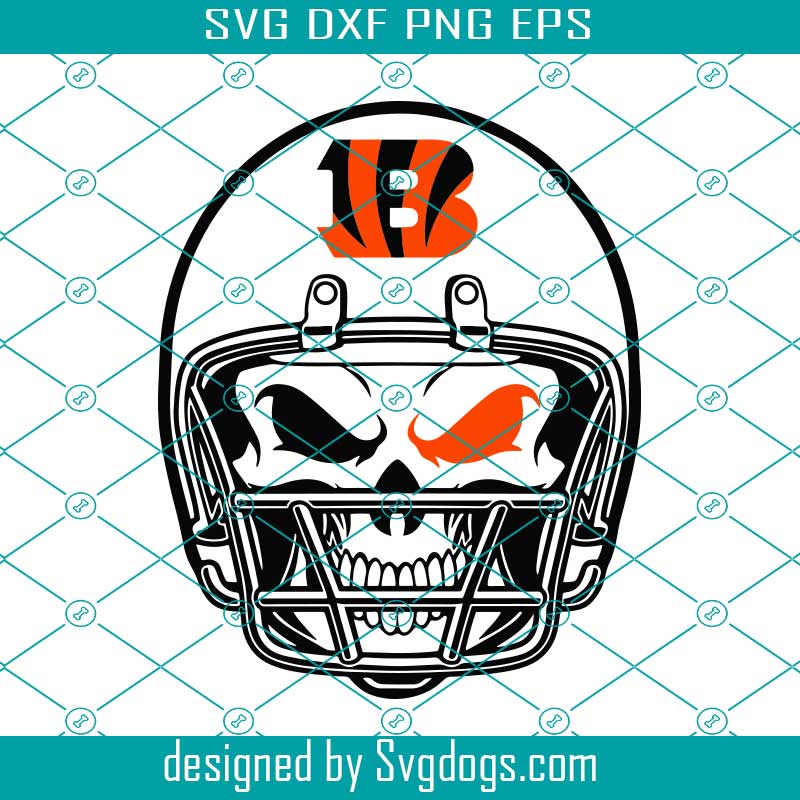 Logo Cincinnati Bengals Helmet Svg, Sport Svg, Helmet S - Inspire Uplift