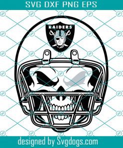 Las Vegas Raiders Skull Helmet Svg, Sport Svg, NFL Lover, Football Teams Svg, Sport Teams, NFL Svg, Raiders NFL Svg