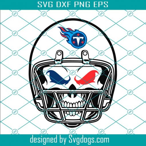 Tennessee Titans Skull Helmet Svg, Sport Svg, Football Svg, Football Teams Svg, NFL Svg, Tennessee Titans Svg, Titans Football Team Svg