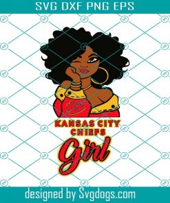 Kansas City Chiefs Girl Svg, Kansas City Chiefs Girl Svg, NFL Team Girl Svg, Football Team Svg. Football Svg, NFL Svg