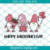 Happy Valentines Day Svg, Valentine Svg, Gnomes Svg, Gnomes Valentine Svg