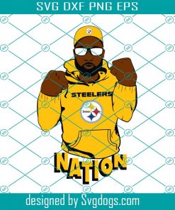 Steel Nation Guy Svg, Strong Man Svg, Steeler Svg