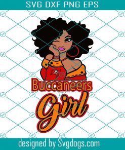 Tampa Bay Buccaneers Girl Svg, Sport Svg, Tampa Bay Svg, Buccaneers Svg