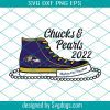 Atlanta Falcons Chucks And Pearls 2021 Svg, Sport Svg, Atlanta Falcons Svg, Falcons Svg, Falcons Shoes Svg, Falcons Sneakers Svg, Nfl Shoes Svg