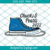 Denver Broncos Chucks And Pearls 2022 Svg, Sport Svg, Denver Broncos Svg, Broncos Svg, Broncos Shoes Svg, Broncos Sneakers Svg, Nfl Shoes Svg