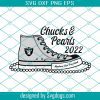 Los Angeles Chargers Chucks And Pearls 2022 Svg, Sport Svg, Los Angeles Chargers Svg, Chargers Svg, Chargers Shoes Svg, Chargers Sneakers Svg